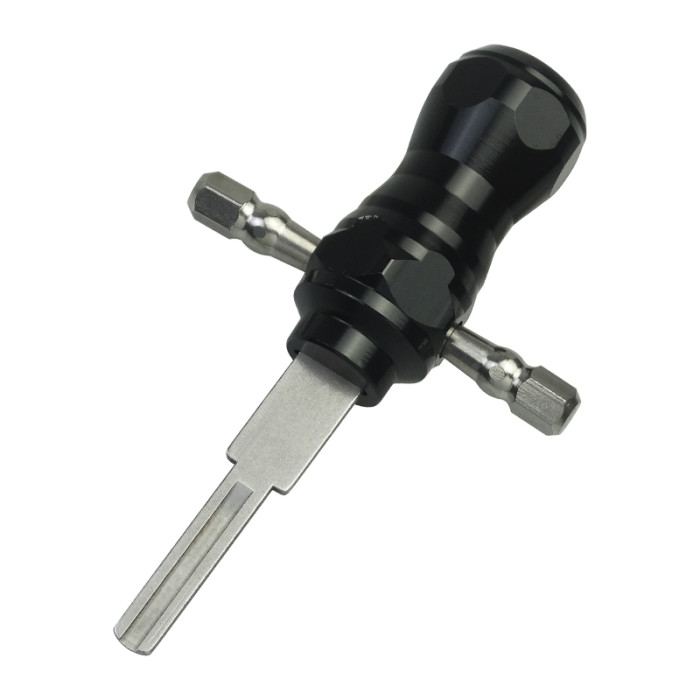 U-lock single blade without side column