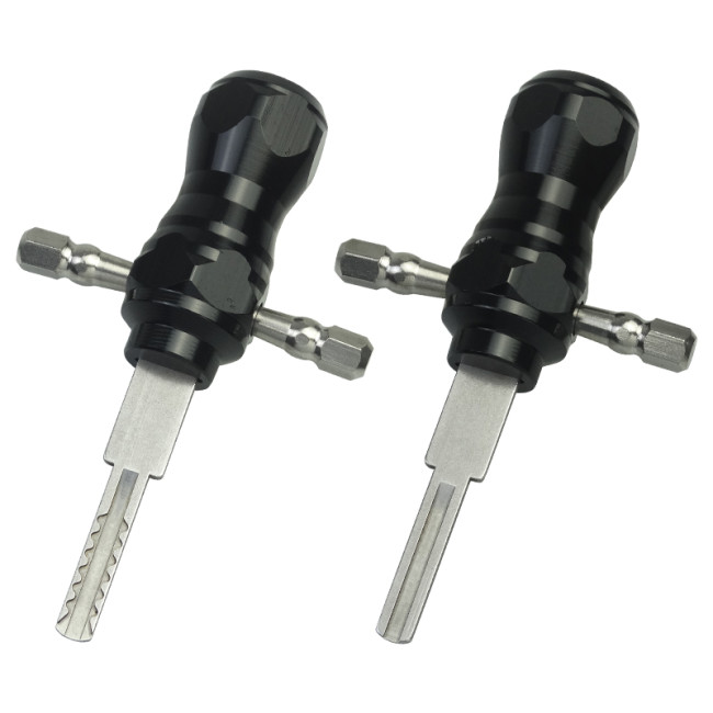 U-lock single blade without side column