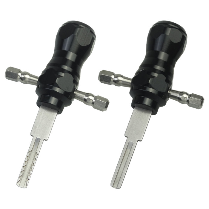 U-lock single blade without side column