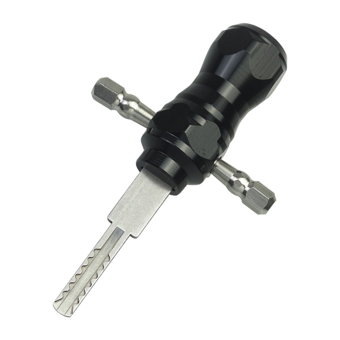 U-lock single blade without side column