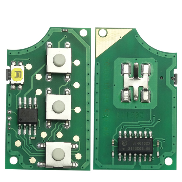For Audi 2+1/3+1button control remote  315MHZ ID48chip PN: 4DO 837 231 M, pls choose button
