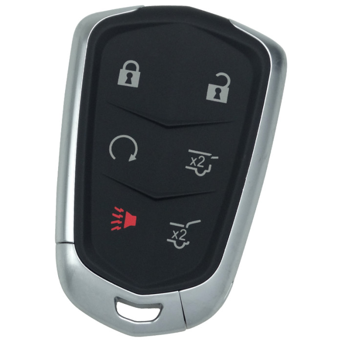 For Cadillac smart keyless 6 button remote key with 315mhz FCC ID: HYQ2AB /434mhz FCC ID: HYQ2EB 2015-2020 Escalade  GM # 13580812, 13594028, 13598511, 13510242 13580794, 13594029