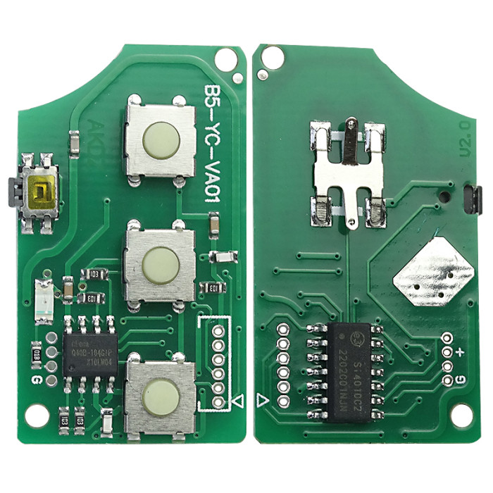 For Audi  control remote D48chip 434mhz PN:4DO 837 231 R,pls choose button