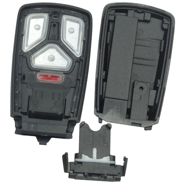 ForAudi TT 3 /3+1 button Keyless remote key with 434mhz with AES 48 chip ASK , pls choose button