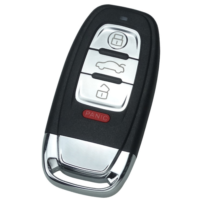 For Audi A4L,Q5 3/3+1 button remote  control with 315Mhz/434Mhz, pls choose button  Remote System 8T0-959-754C 8K0-959-754G 8T0-959-754G 8KO-959-754J 8KO-959-754C