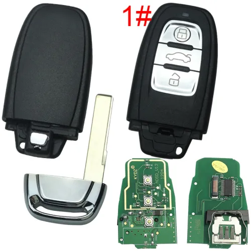KYDZ Brand Audi A4L,Q5 3 /3+1button remote  control with 315mhz, pls choose button  Remote System 8T0-959-754C 8K0-959-754G 8T0-959-754G 8KO-959-754J 8KO-959-754C
