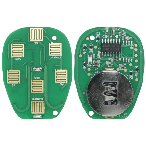 For GM  remote key  with FCCID OUC60270-433mhz (GM # 15913421 , 15913420 ,  20869057 15857840 5913427), pls choose button