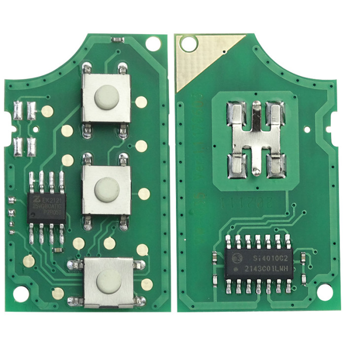 For Audi Key Fob Remote 434mhz  with ID48chip  PN: 4D0 837 231 D 1998-2002 Audi A4  FCC: MZ241081964,   4D0837231D, pls choose button