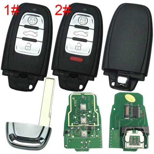 KYDZ Brand Audi A4L,Q5 3 /3+1button remote  control with 315mhz, pls choose button  Remote System 8T0-959-754C 8K0-959-754G 8T0-959-754G 8KO-959-754J 8KO-959-754C