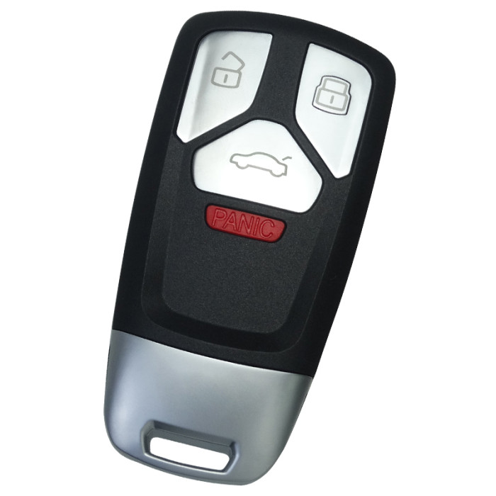 ForAudi TT 3 /3+1 button Keyless remote key with 434mhz with AES 48 chip ASK , pls choose button