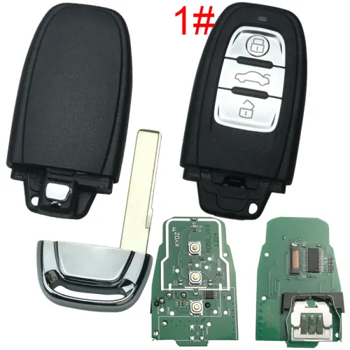 KYDZ Brand Audi A4L,Q5 3 button remote  control with 868mhz/434mhz pls choose frequency