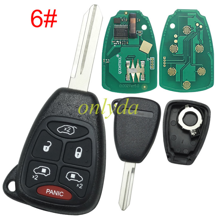 For Chrysler remote key PCF7941 46  M3N5WY72XX  315Mhz