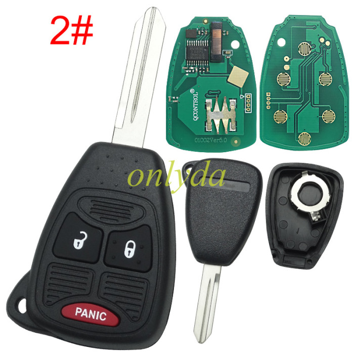 For Chrysler remote key PCF7941 46  M3N5WY72XX  315Mhz