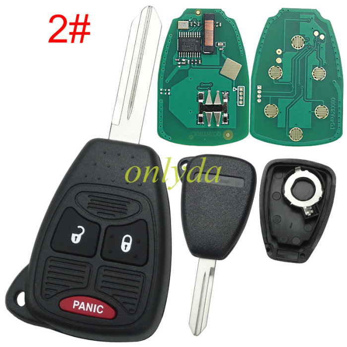 For Chrysler remote key  PCF7941 46 Chip  M3N5WY72XX433.92Mhz