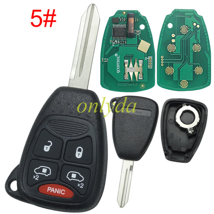 For Chrysler remote key PCF7941 46  M3N5WY72XX  315Mhz