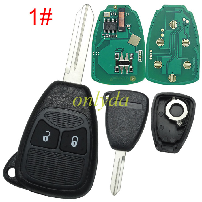 For Chrysler remote key  PCF7941 46 Chip  M3N5WY72XX433.92Mhz