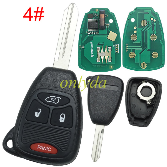 For Chrysler remote key PCF7941 46  M3N5WY72XX  315Mhz