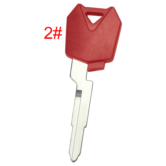 For KAWASAKI Motorcycle key bank right blade with badge , pls choose color