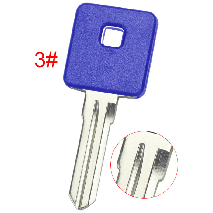 For Harley motor key shell    with left blade length 34.5mm , can choose the color