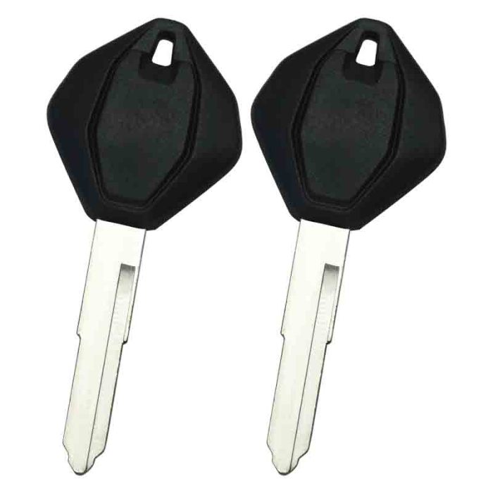 For Ducati motor  key blank with left without badge