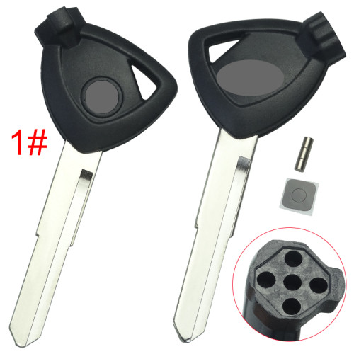 For Yamaha motorcycle key blank with right blade
