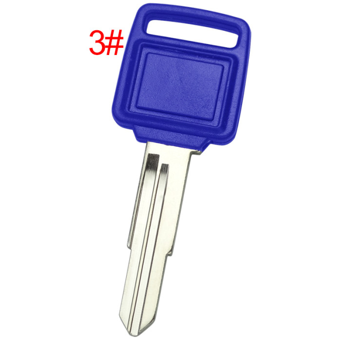 Honda-Motor bike key blank with right blade with logo , pls choose color