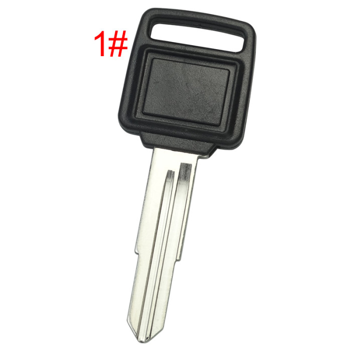 Honda-Motor bike key blank with left blade with logo , pls choose color