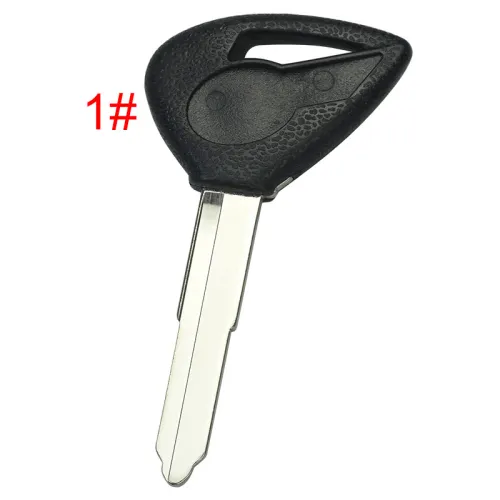 For  Yamaha motorcycle transponder key blank with right blade with badge , pls choose color