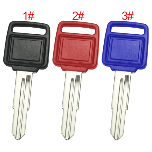Honda-Motor bike key blank with left blade with logo , pls choose color