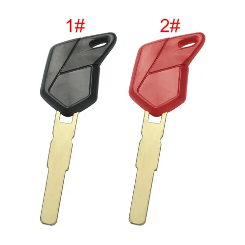 For MV motorcycle key  shell with badge , pls choose color