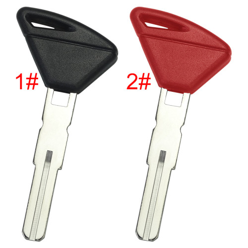 For Aprilia motorcycle transponder key shell with badge , pls choose color