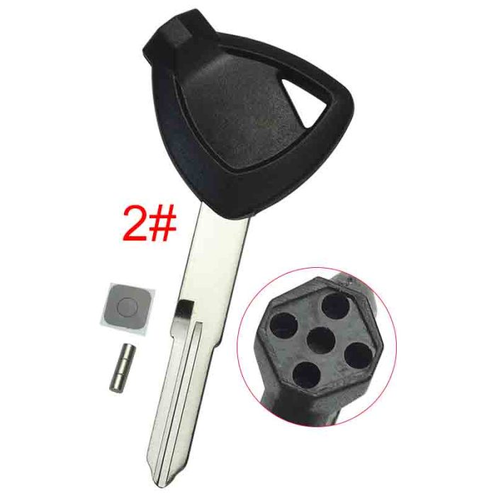 For Suzuki motorcycle bike key blank without badge , pls choose blade