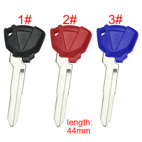 For AWASAKI Motorcycle key bank left blade with badge,length:44mm , pls choose color
