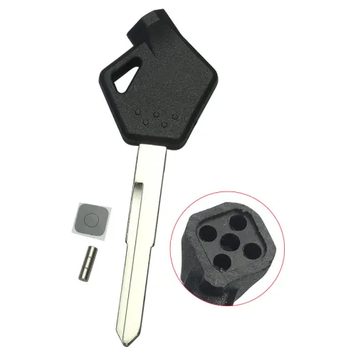 For Suzuki motorcycle bike key blank with right blade with badge