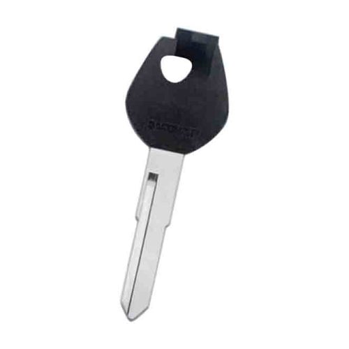 Suzuki motorcycle key shell with right  blade with badge