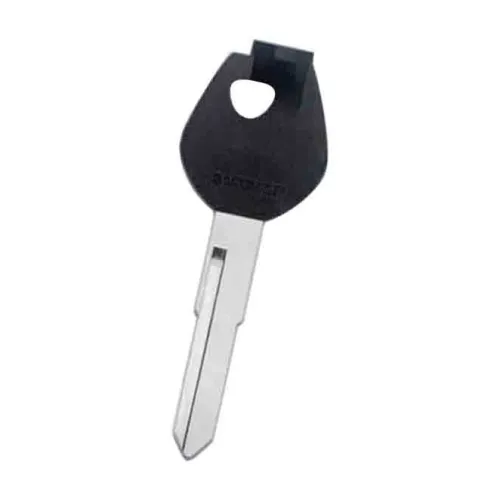 Suzuki motorcycle key shell with right  blade with badge