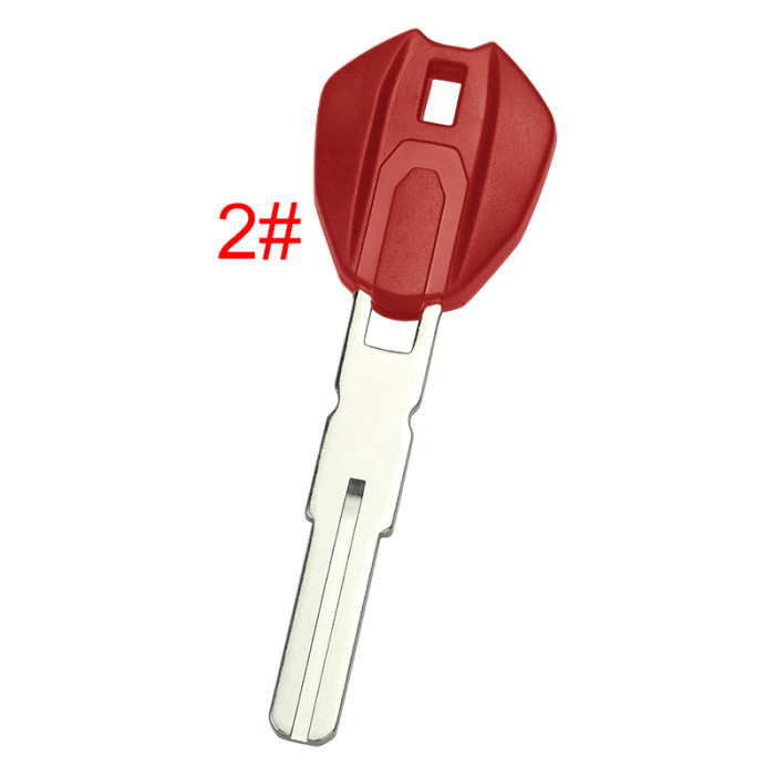 For Ducati motor  key blank  length:43.6mm with badge, pls choose color