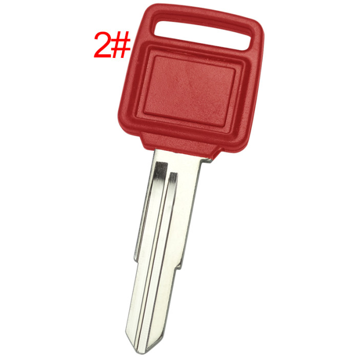 Honda-Motor bike key blank with right blade with logo , pls choose color
