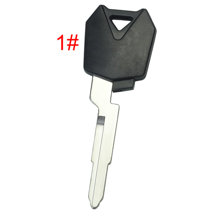 For KAWASAKI Motorcycle key bank right blade with badge , pls choose color