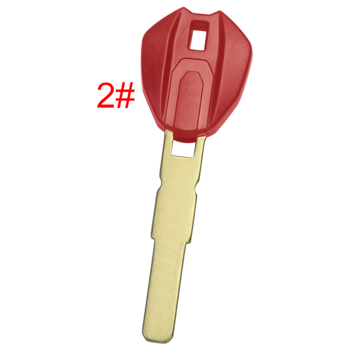 For Ducati motor  key blank with badge , pls choose blade
