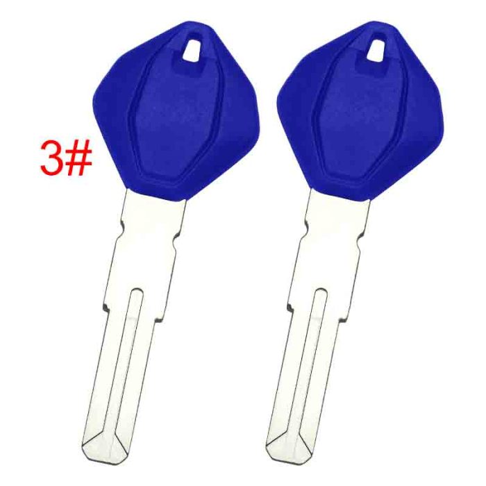 For Ducati motor  key blank without badge , pls choose color