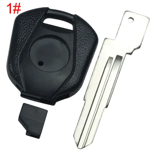 Honda-Motor  bike key blank， with left blade with badge, pls choose the color