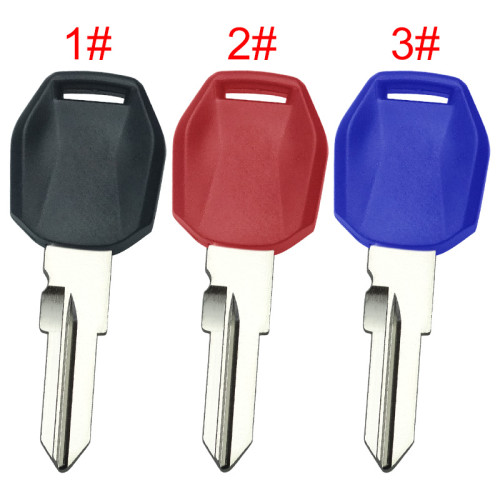 KTM Motocycle key blank with printed  badge,pls choose color