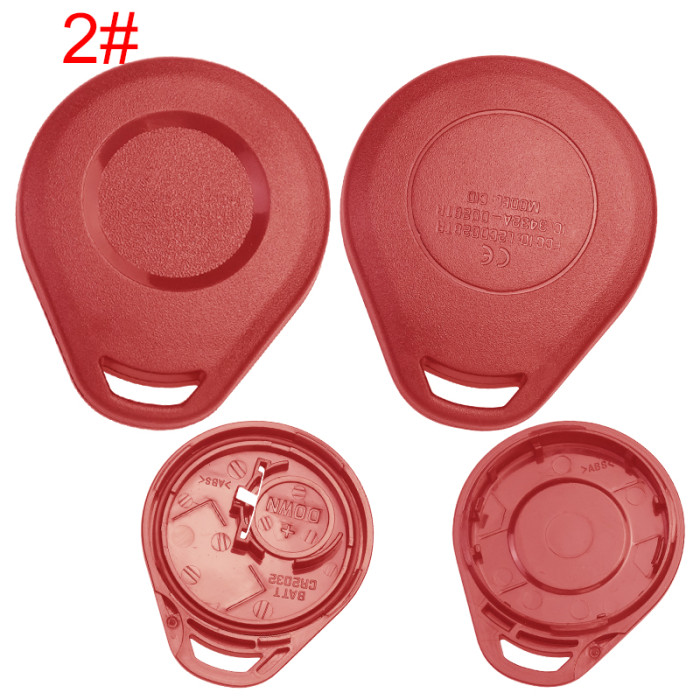 For Harley motor remote  key shell with battery clamp with badge , pls choose color