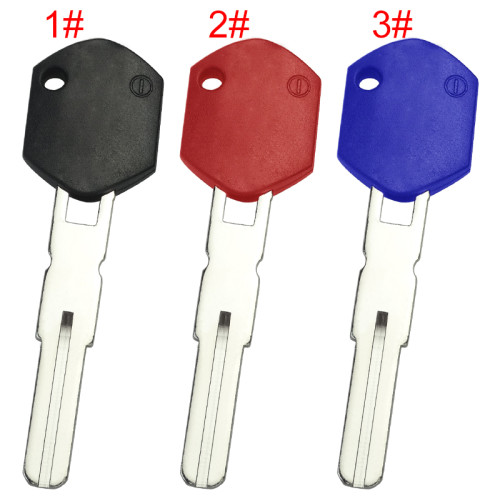 KTM Motocycle car key blank with  blade with printed badge, pls choose color