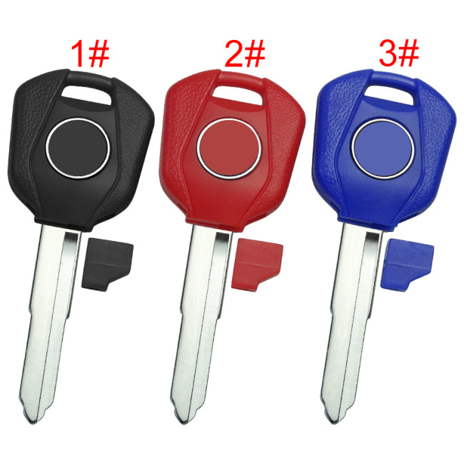 Honda-Motor bike key blank, with left blade with badge, pls choose the color