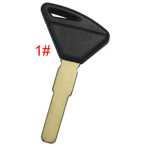 For Aprilia motorcycle transponder key shell with badge , pls choose color