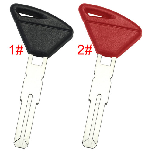 For Aprilia motorcycle transponder key shell with badge , pls choose color