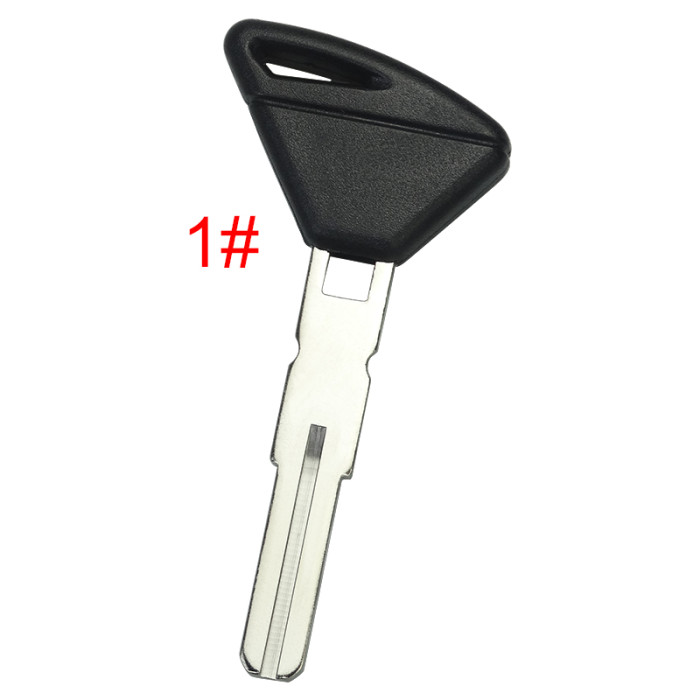 For Aprilia motorcycle transponder key shell with badge , pls choose color