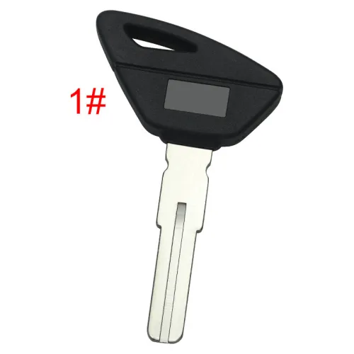 For Aprilia motorcycle  key shell with  blade with badge , pls choose color